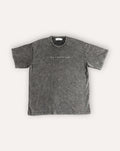 Pirate Gray the1different snow-wash tee, front