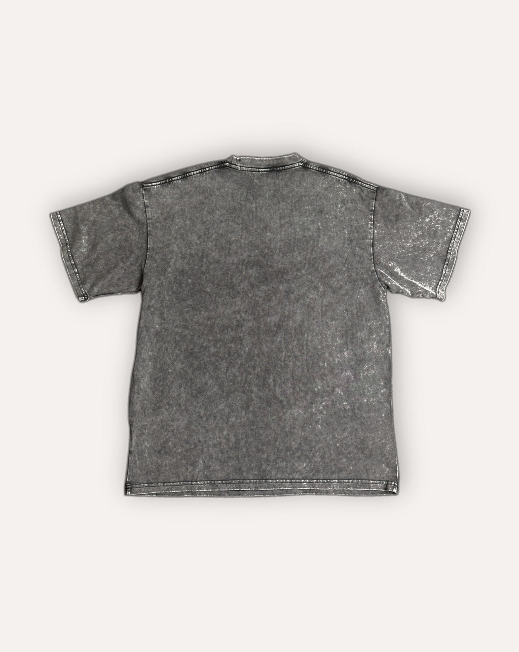 Pirate Gray the1different snow-wash tee, back