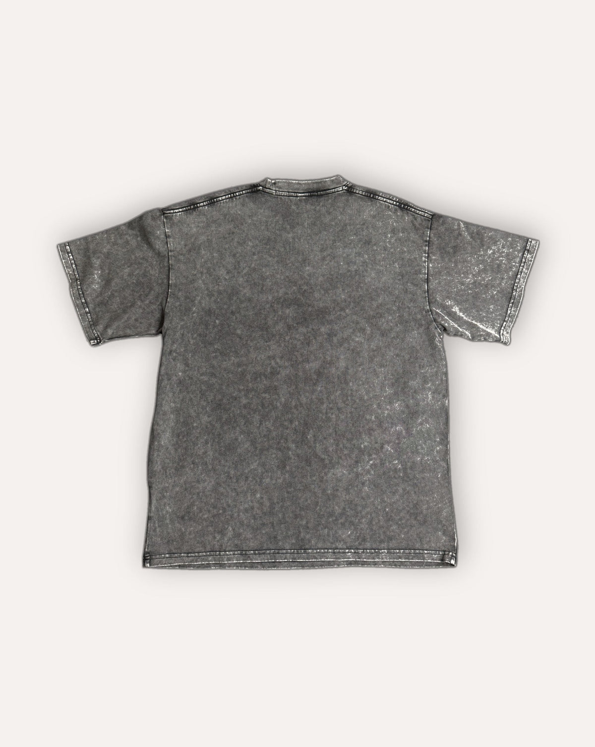 Pirate Gray the1different snow-wash tee, back