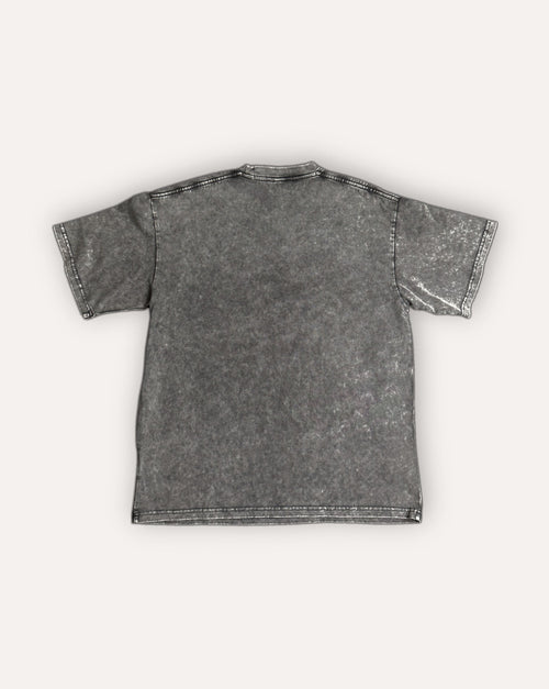 Pirate Gray the1different snow-wash tee, back