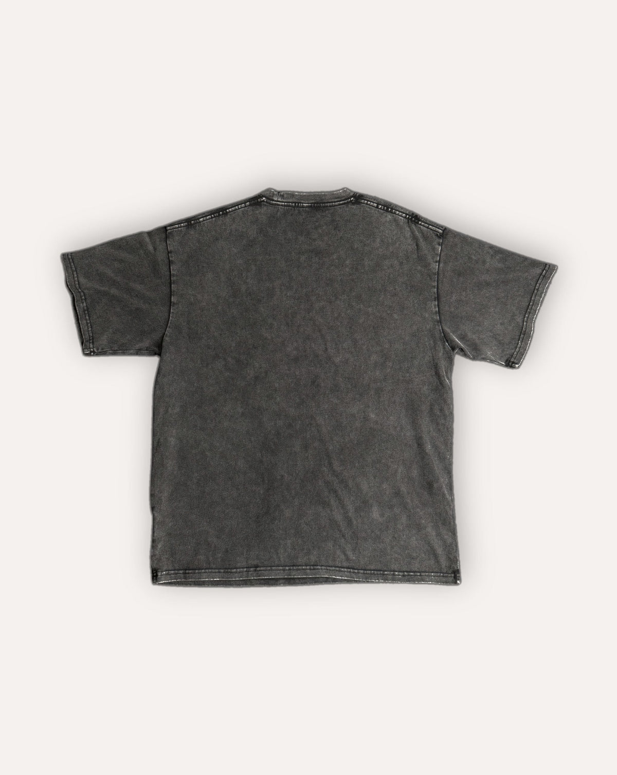 Black the1different snow-wash tee, back